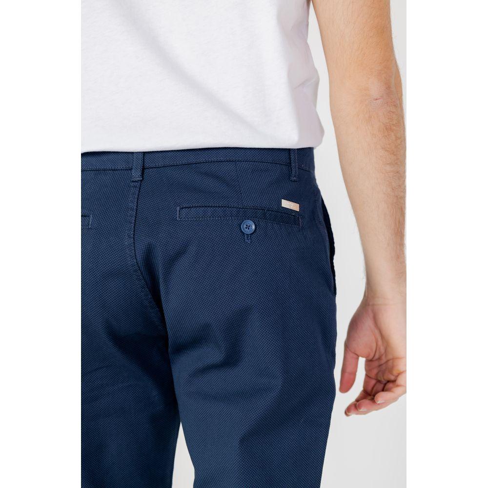 Armani Exchange Blue Cotton Jeans & Pant Armani Exchange