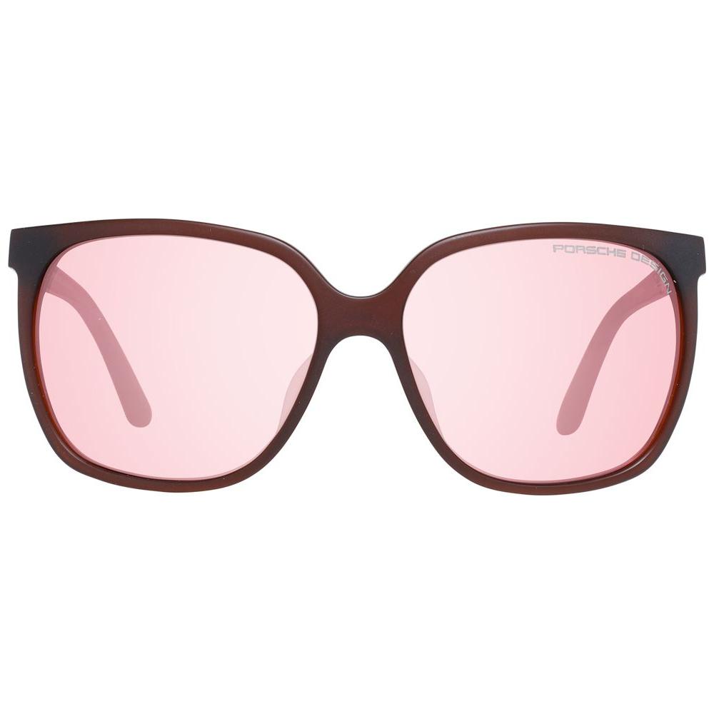 Porsche Design Burgundy Women Sunglasses Porsche Design