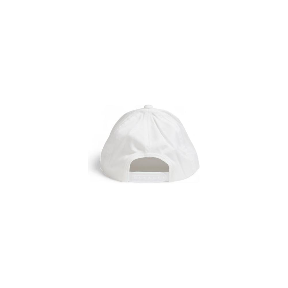 Armani Exchange White Cotton Hats & Cap Armani Exchange