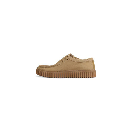 Clarks Beige Suede Casual Clarks