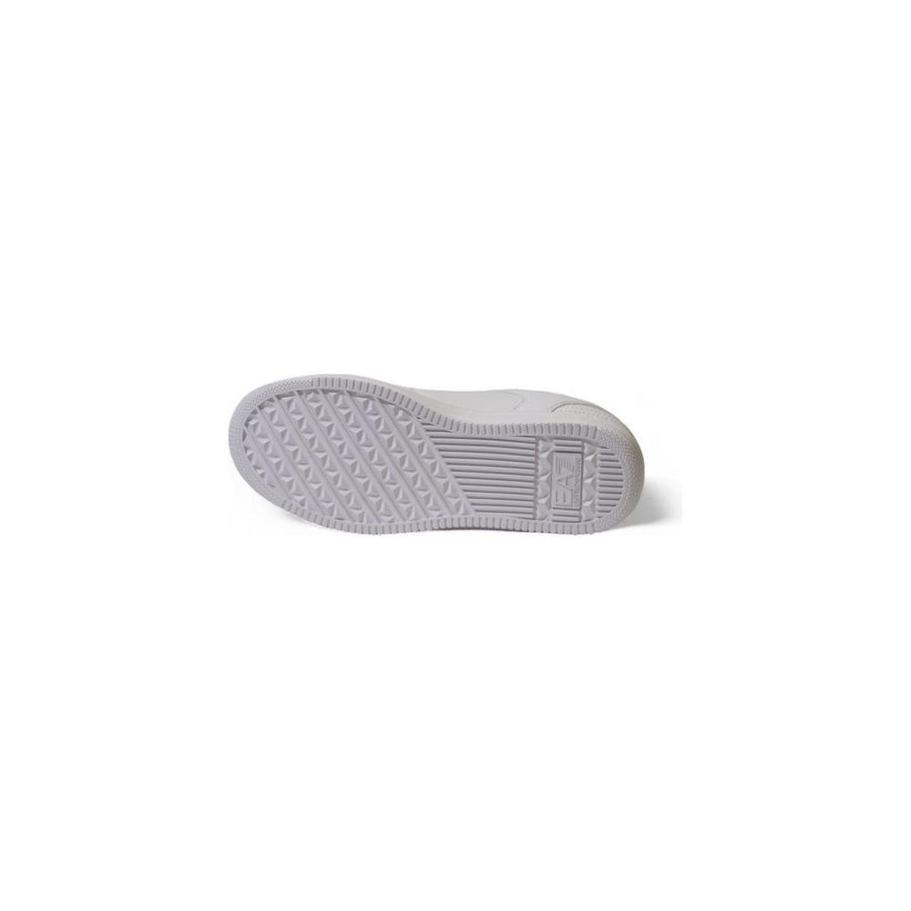 EA7 Emporio Armani White Polyester Sneaker EA7 Emporio Armani