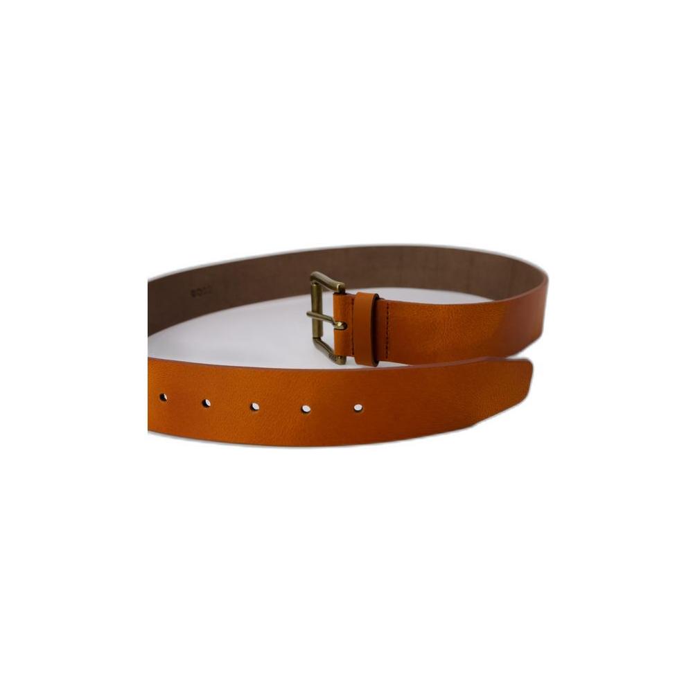 Hugo Boss Beige Leather Belt Hugo Boss