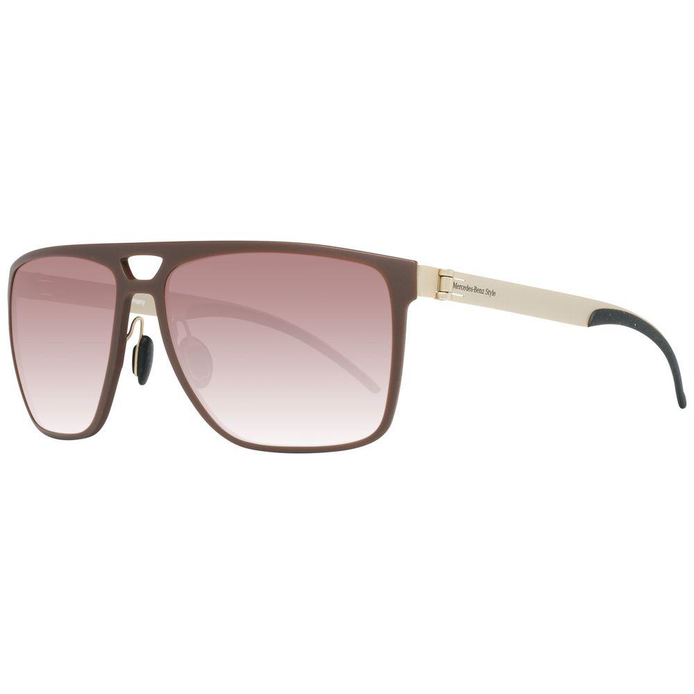 Mercedes Benz Brown Metal Sunglasses Mercedes Benz