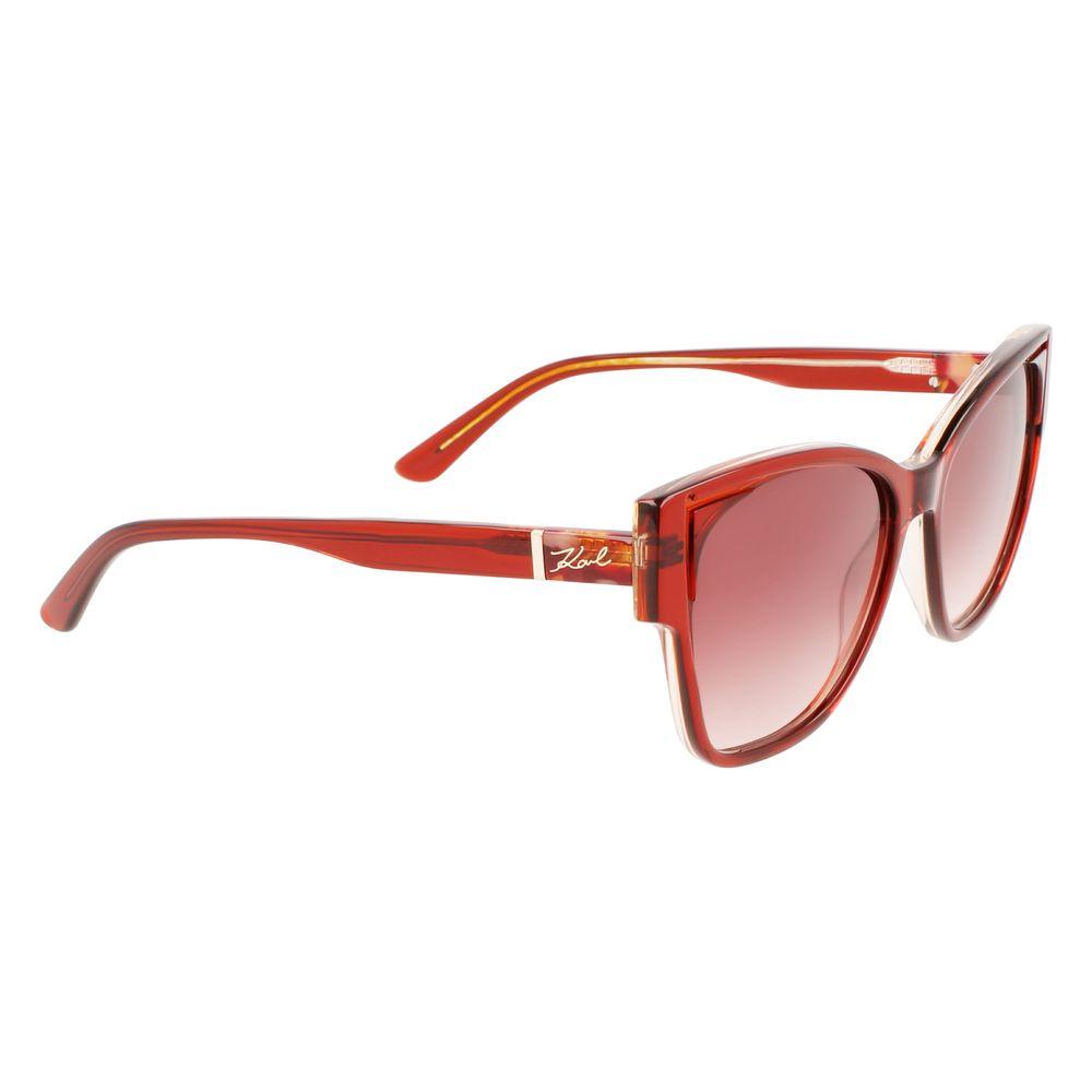 Karl Lagerfeld Orange Acetate Sunglasses Karl Lagerfeld