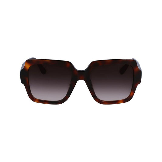 Karl Lagerfeld Brown Acetate Sunglasses Karl Lagerfeld