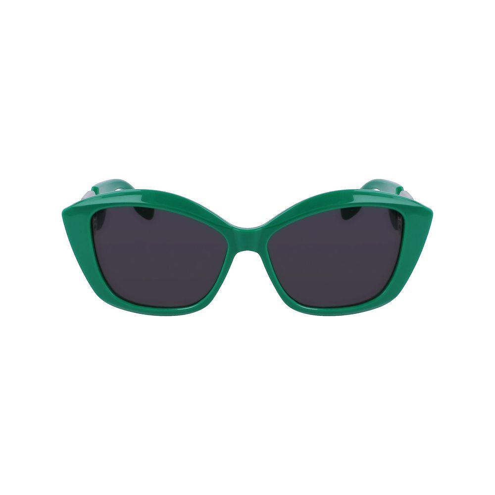 Karl Lagerfeld Green Injected Sunglasses Karl Lagerfeld