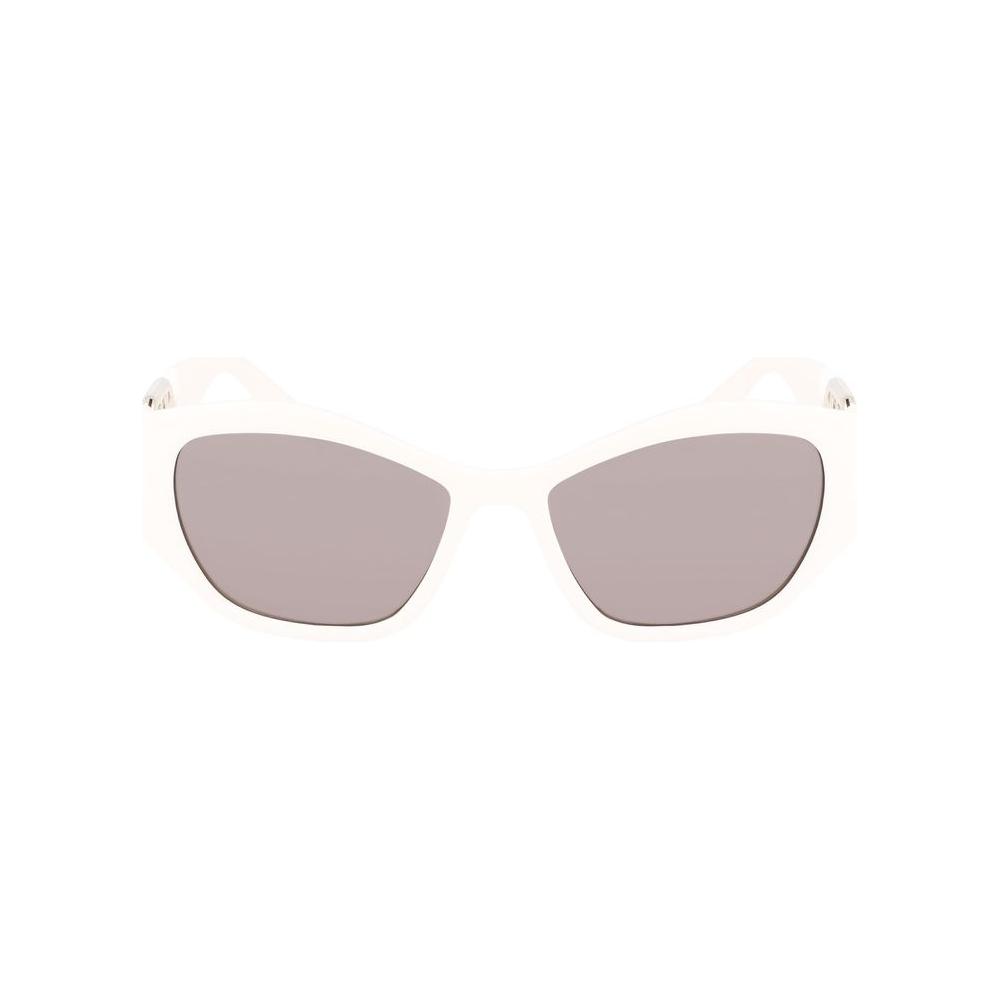 Karl Lagerfeld White Injected Sunglasses Karl Lagerfeld