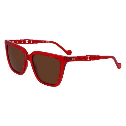 Liu Jo Red Injected Sunglasses Liu Jo