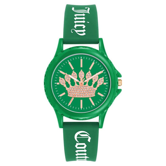 Juicy Couture Green Silicone Watch Juicy Couture