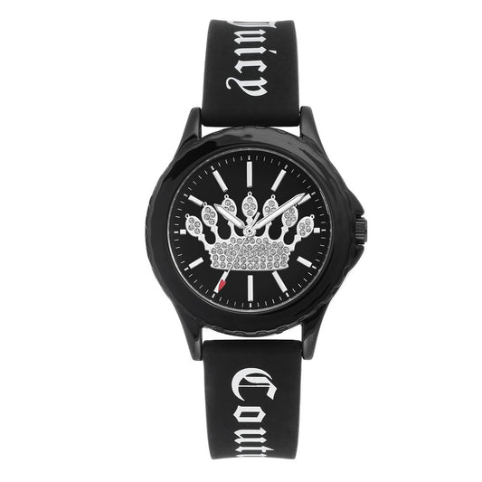 Juicy Couture Black Silicone Watch Juicy Couture