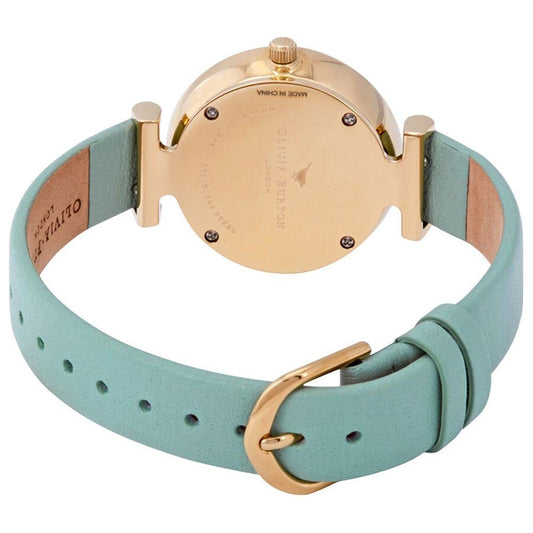 Olivia Burton Green Synthetic Leather Watch Olivia Burton