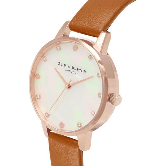 Olivia Burton Brown Synthetic Leather Watch Olivia Burton