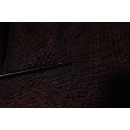 Dolce & Gabbana Maroon Polyester Crew Neck Pullover Sweater