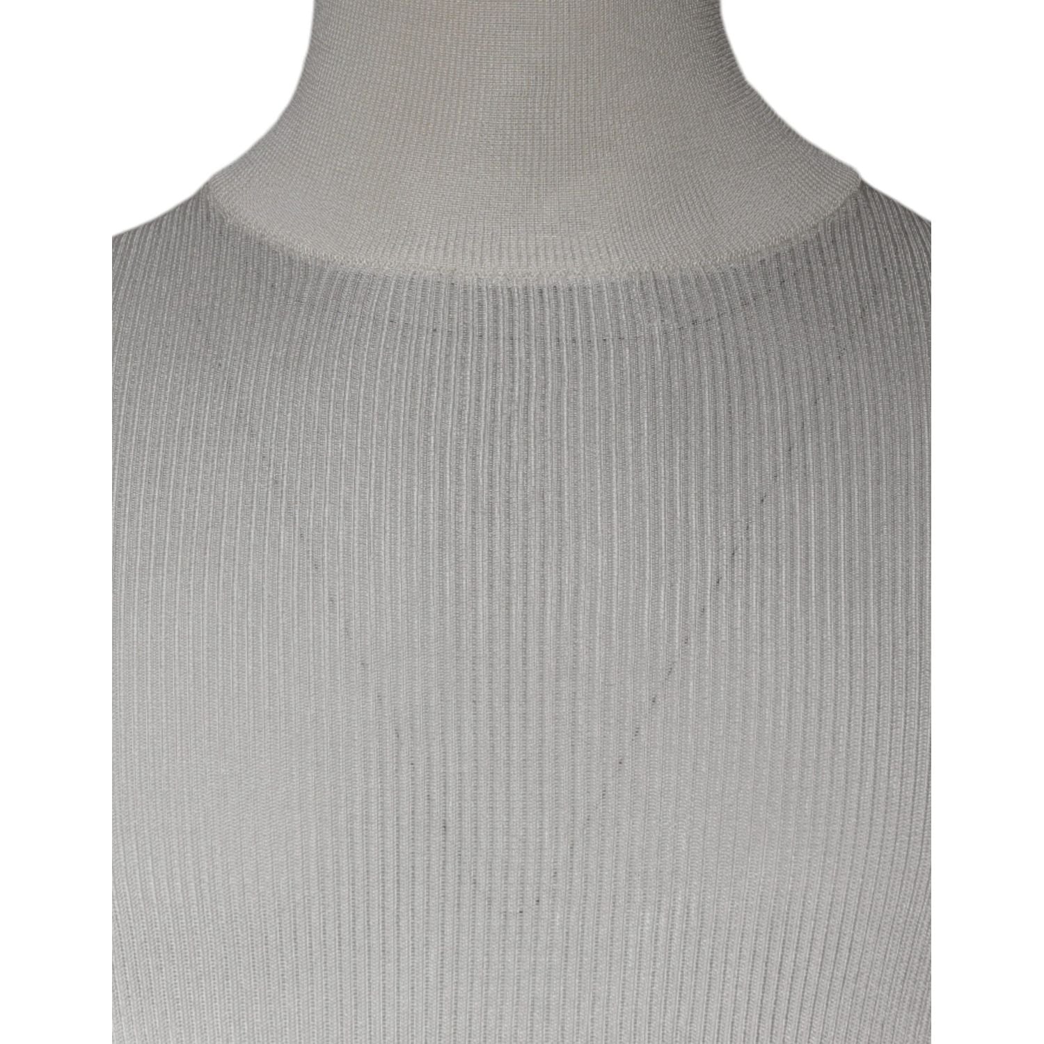 Dolce & Gabbana White Long Sleeve Turtleneck Men Pullover Sweater