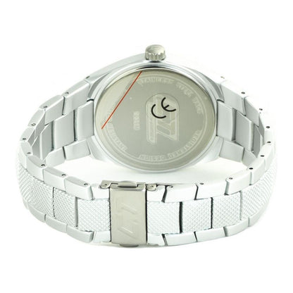 Chronotech Silver Stainless Steel Dress Watch