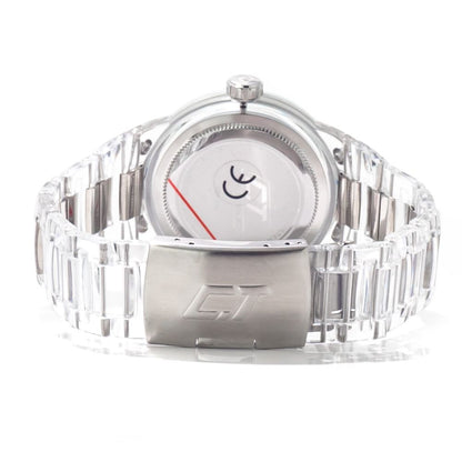 Chronotech Transparent Polycarbonate Dress Watch