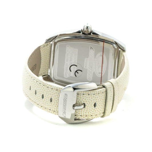 Chronotech White Leather Watch Chronotech