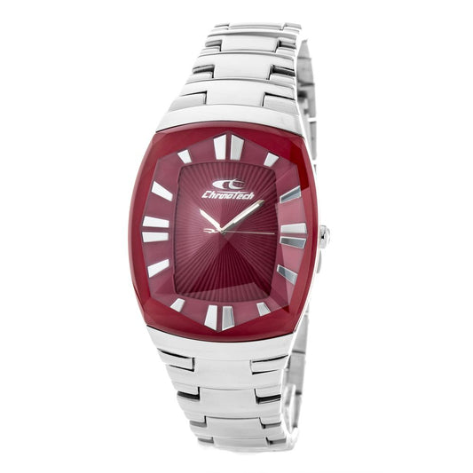 Chronotech Silver Stainless Steel Dress Watch