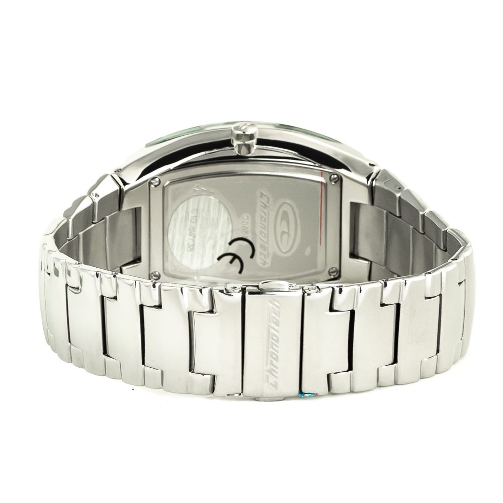 Chronotech Silver Stainless Steel Dress Watch