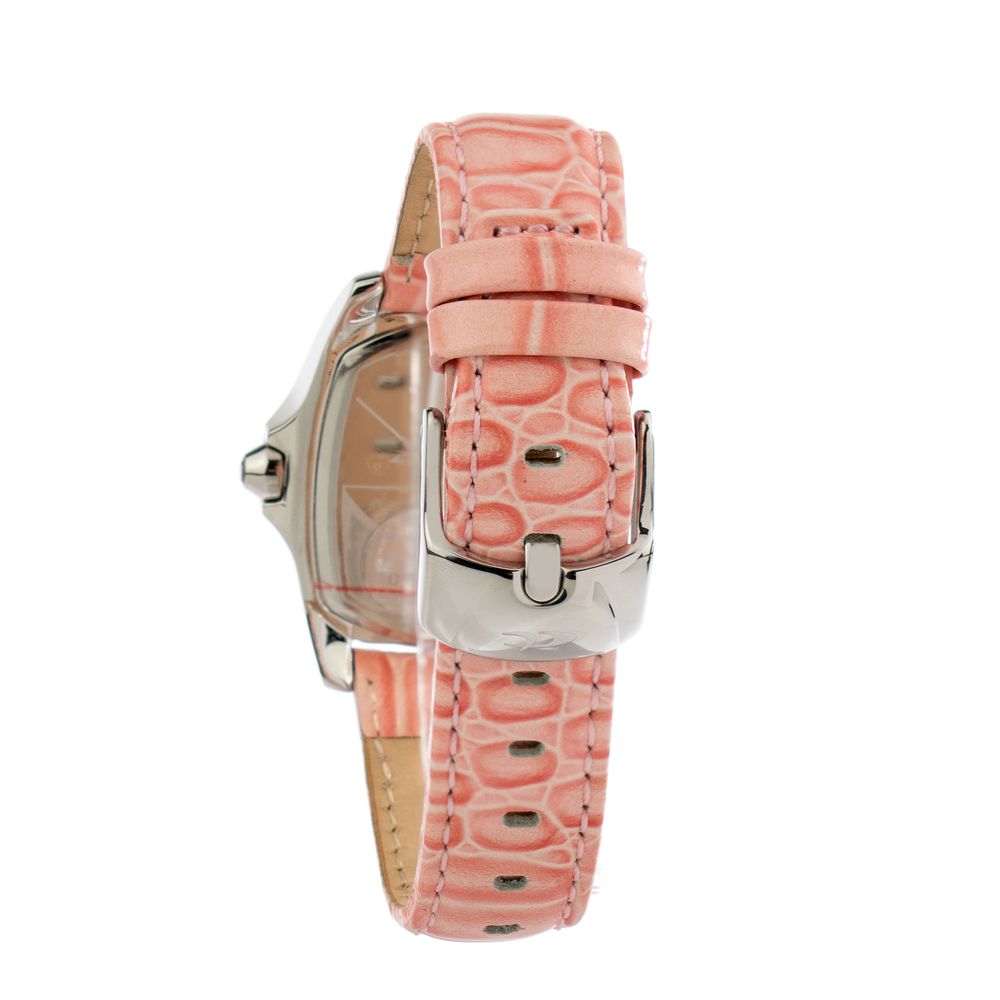 Chronotech Multicolor Leather Dress Watch