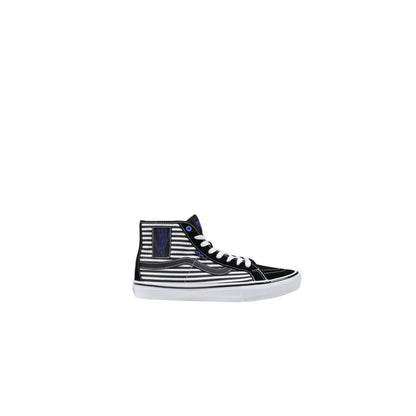 Vans Black And White Leather High Top Sneakers Vans