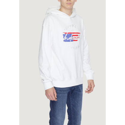 Underclub White Cotton Hoodie Underclub