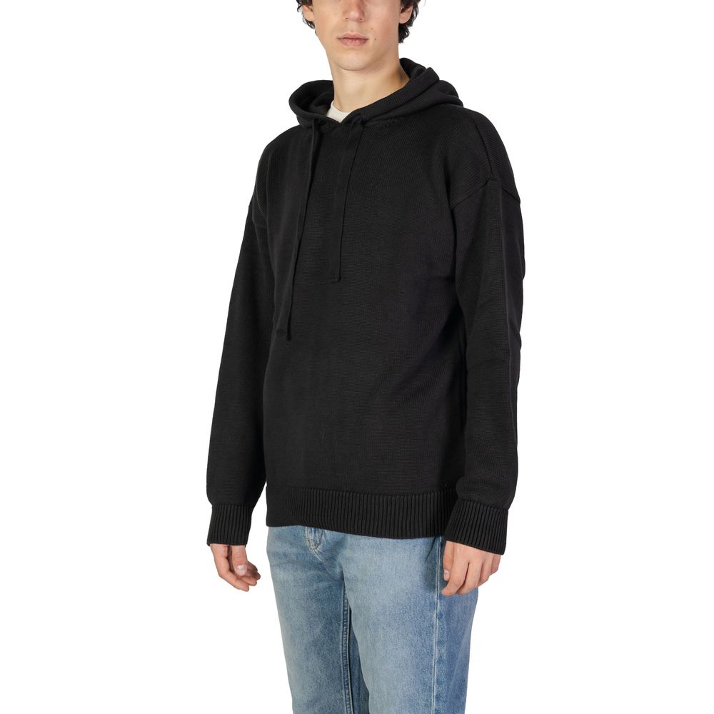 Underclub Black Cotton Sweatshirt Underclub