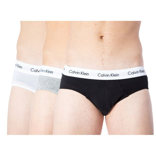 Calvin Klein Underwear Gray Cotton Briefs Calvin Klein Underwear