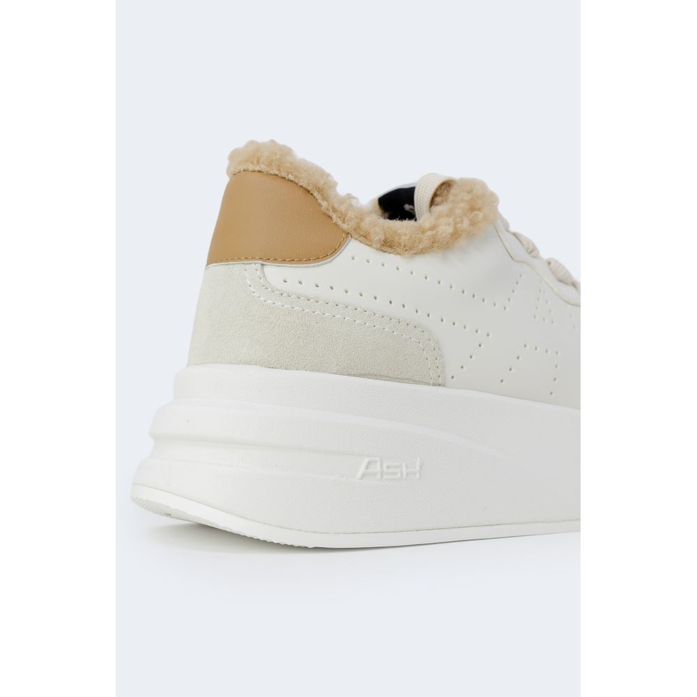 ASH Beige Leather Chunky Sneakers ASH