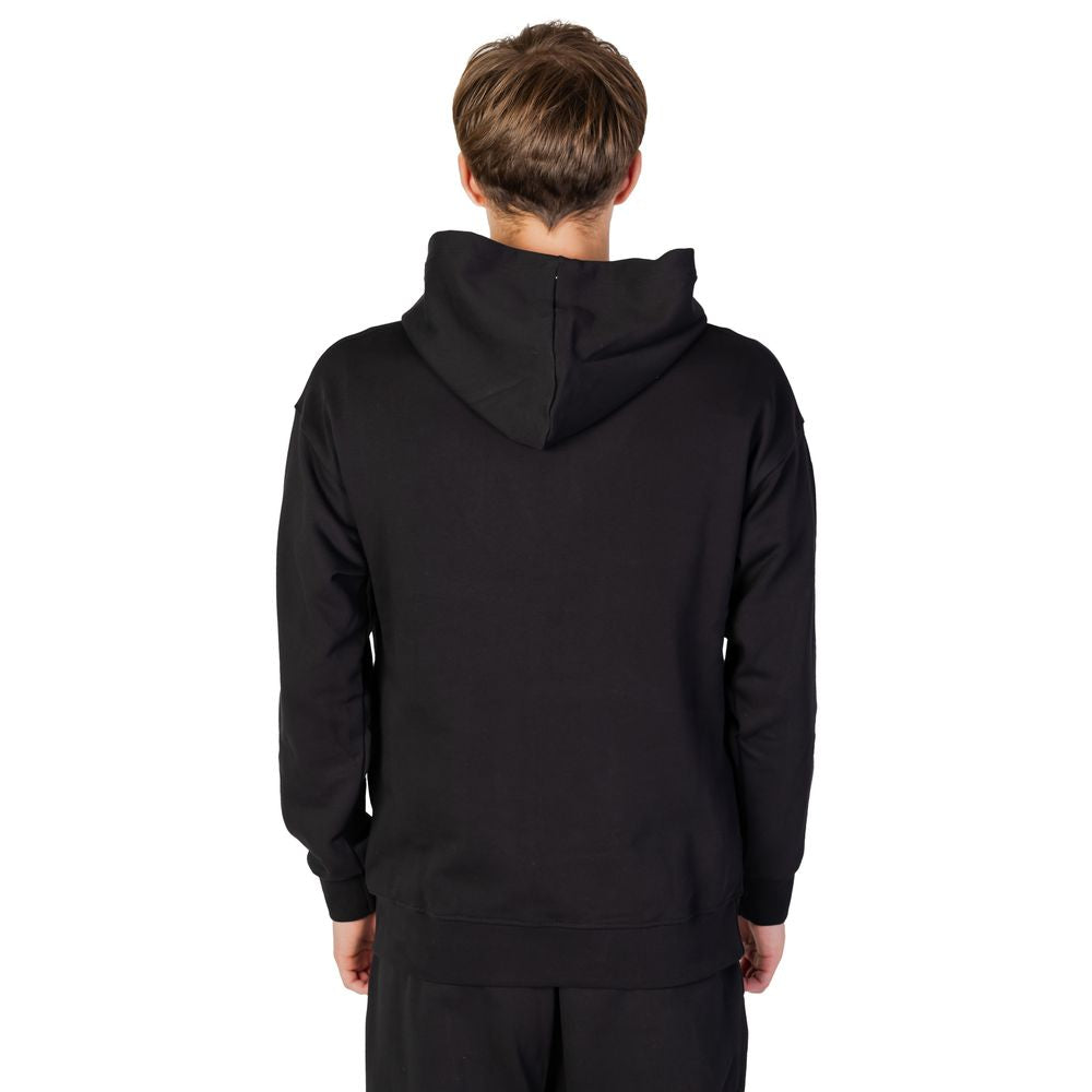 Underclub Black Cotton Hoodie Underclub
