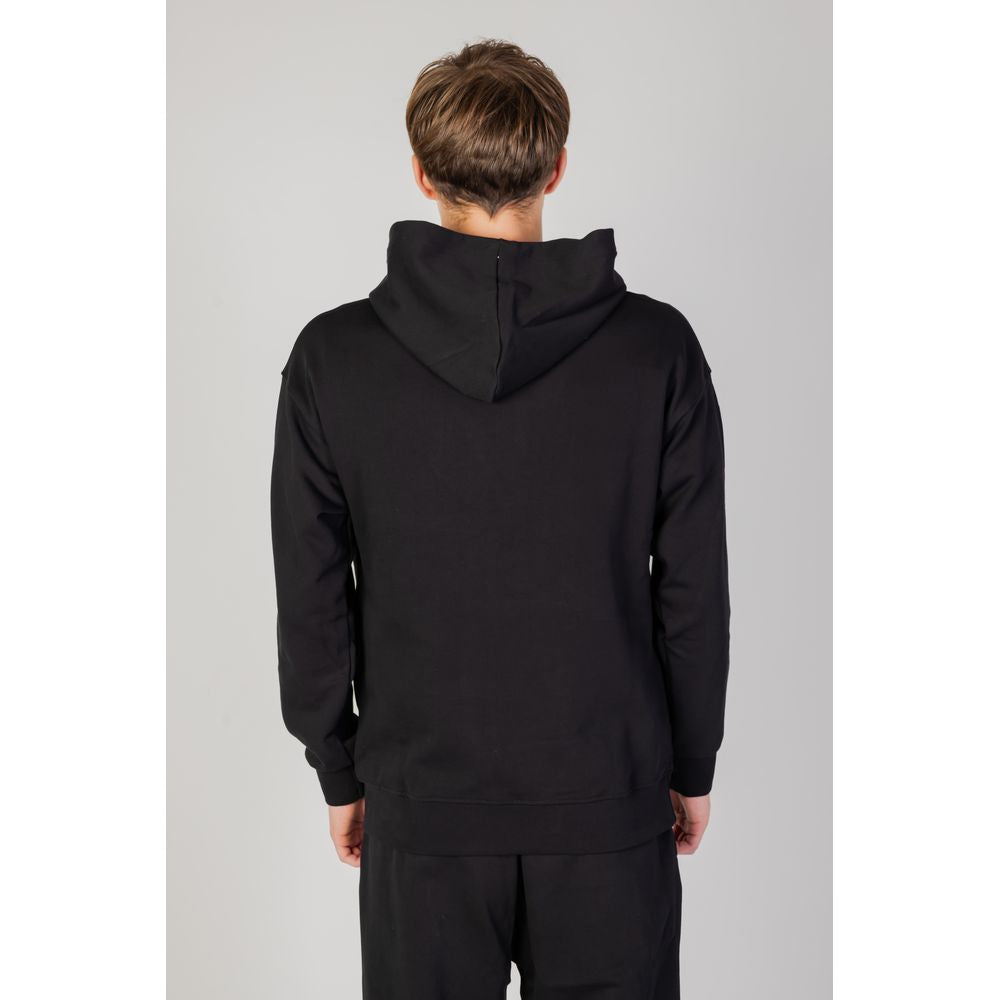 Underclub Black Cotton Hoodie Underclub