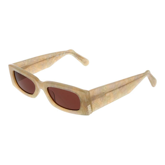 GCDS Cream Plastic Sunglasses GCDS
