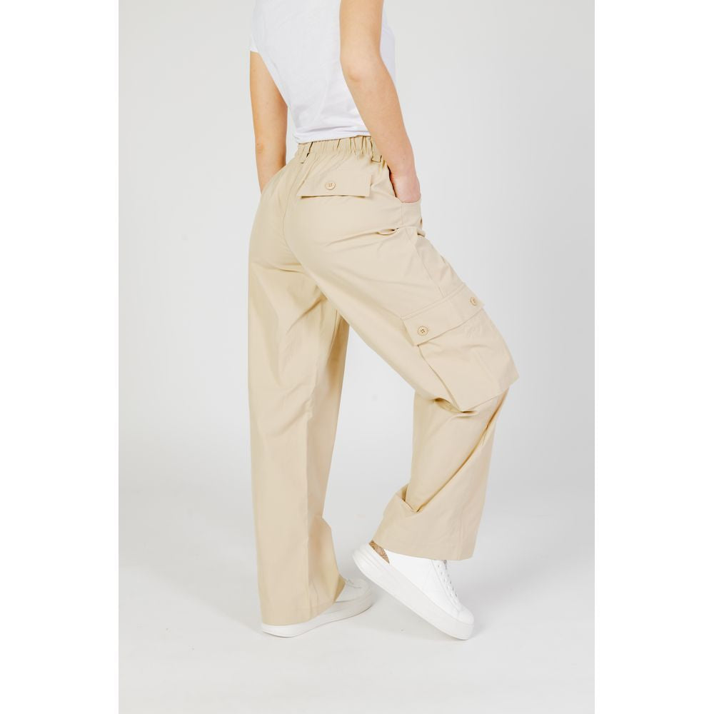 Only Beige Cotton Cargo Pants Only