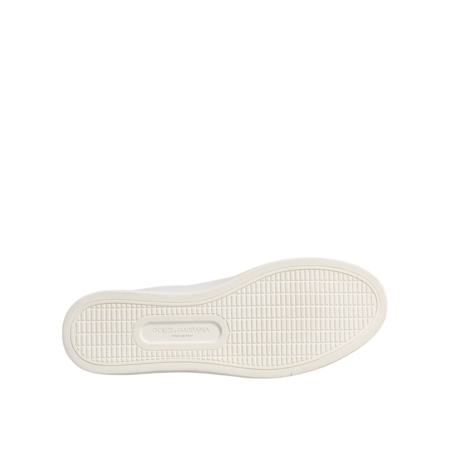 Dolce & Gabbana White London Calf Leather Sneakers Shoes