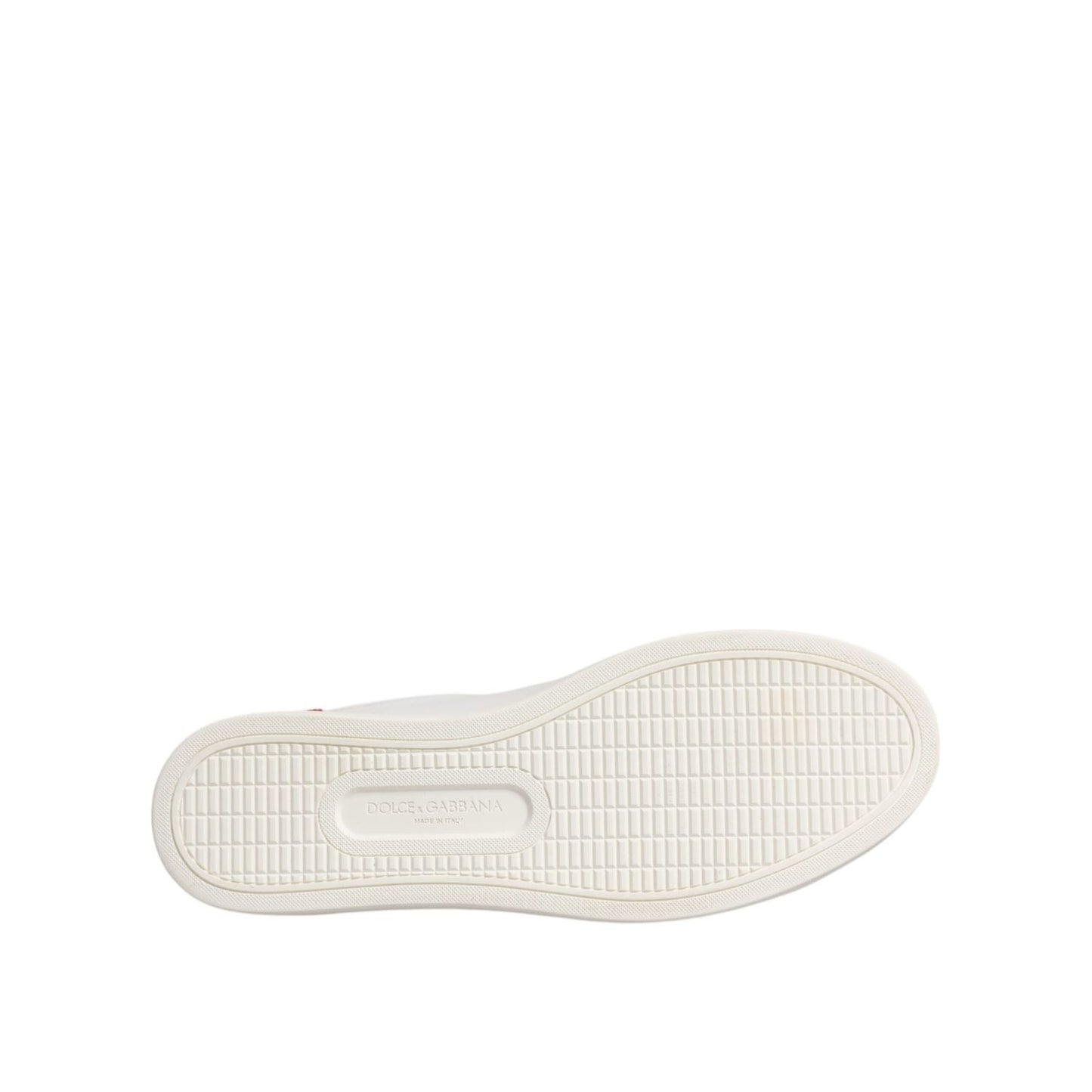 Dolce & Gabbana White London Calf Leather Sneakers Shoes