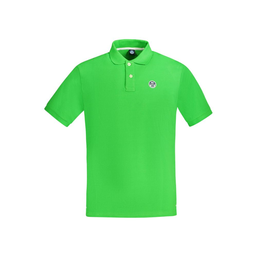 North Sails Green Cotton Polo Shirt North Sails