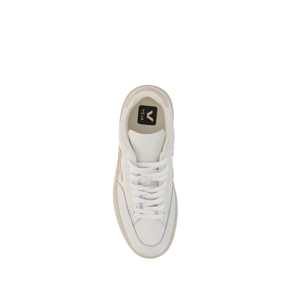 Veja White Rubber Low Top Sneakers Veja
