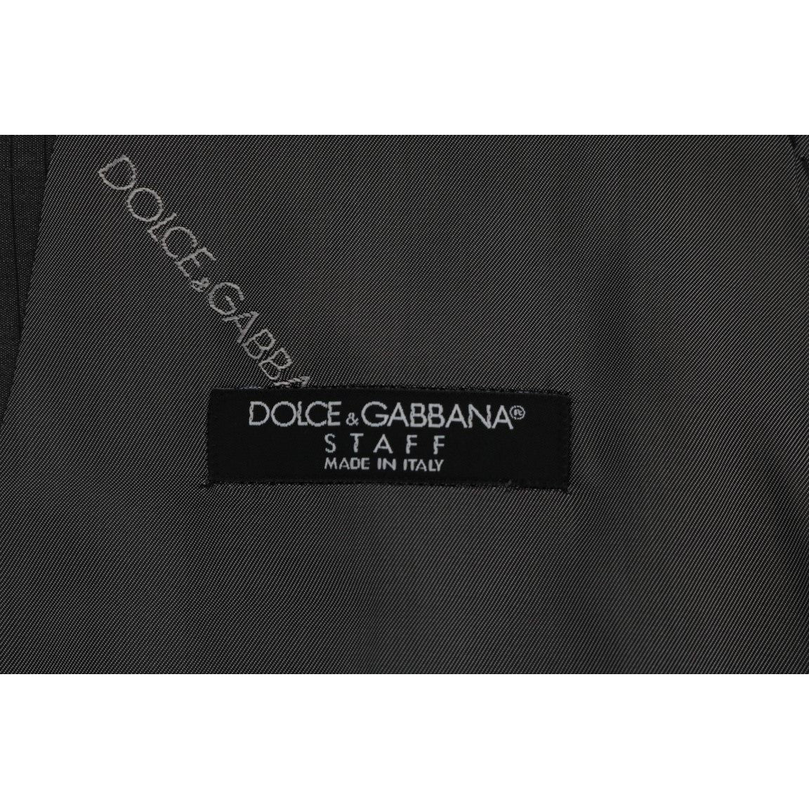 Dolce & Gabbana Sleek Gray Single-Breasted Waistcoat Vest Dolce & Gabbana