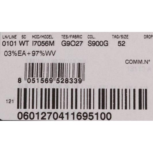 Dolce & Gabbana Gray Wool Stretch Vest Dolce & Gabbana