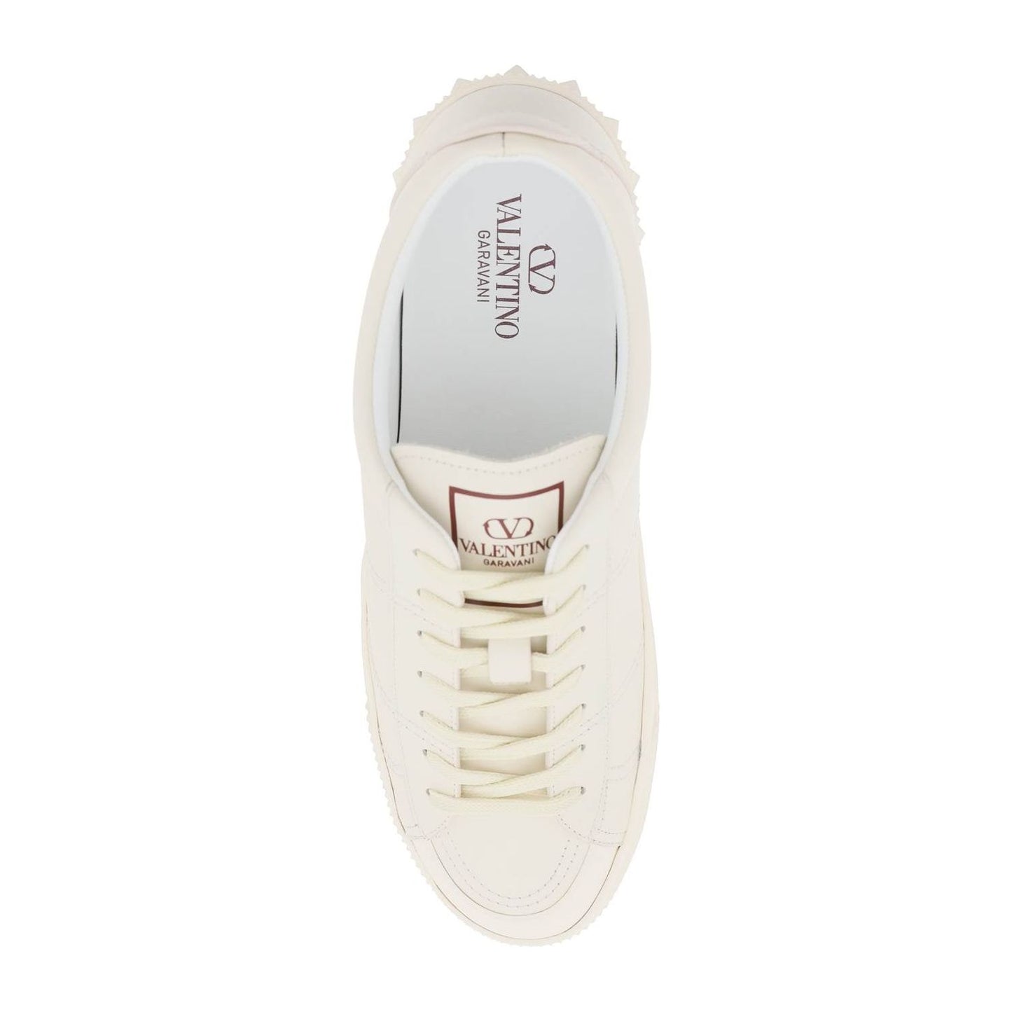 Valentino Garavani leather city planet sneakers