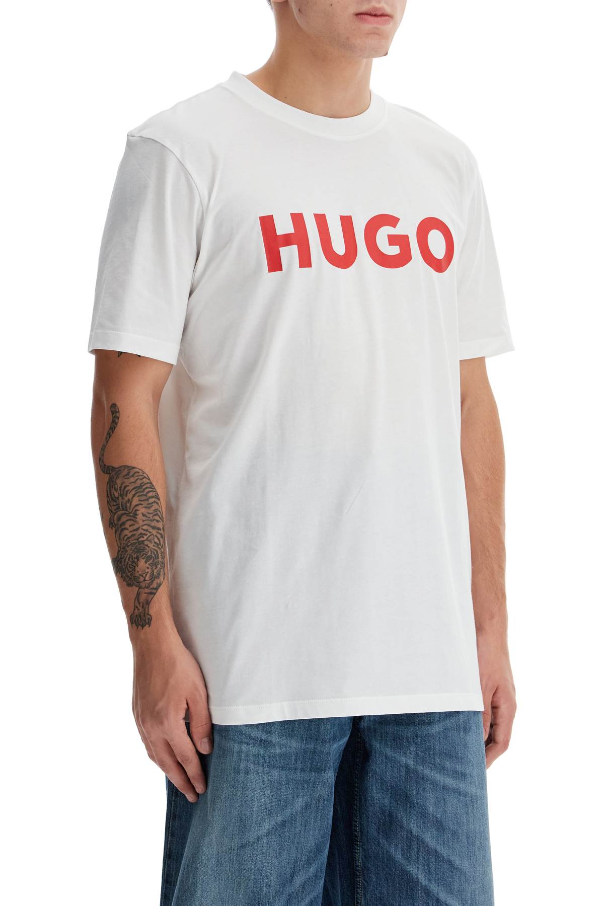 Hugo dulivio logo t-shirt Topwear Hugo