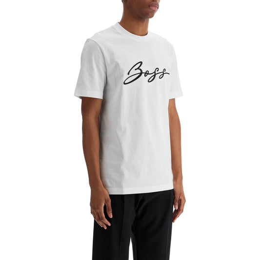 Boss embroidered t-shirt Topwear Boss