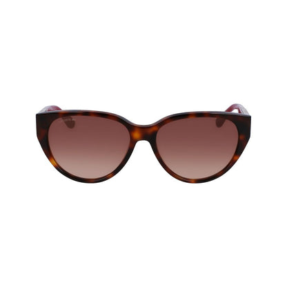 Lacoste Brown Acetate Sunglasses Lacoste