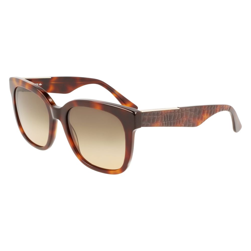 Lacoste Brown Acetate Sunglasses Lacoste