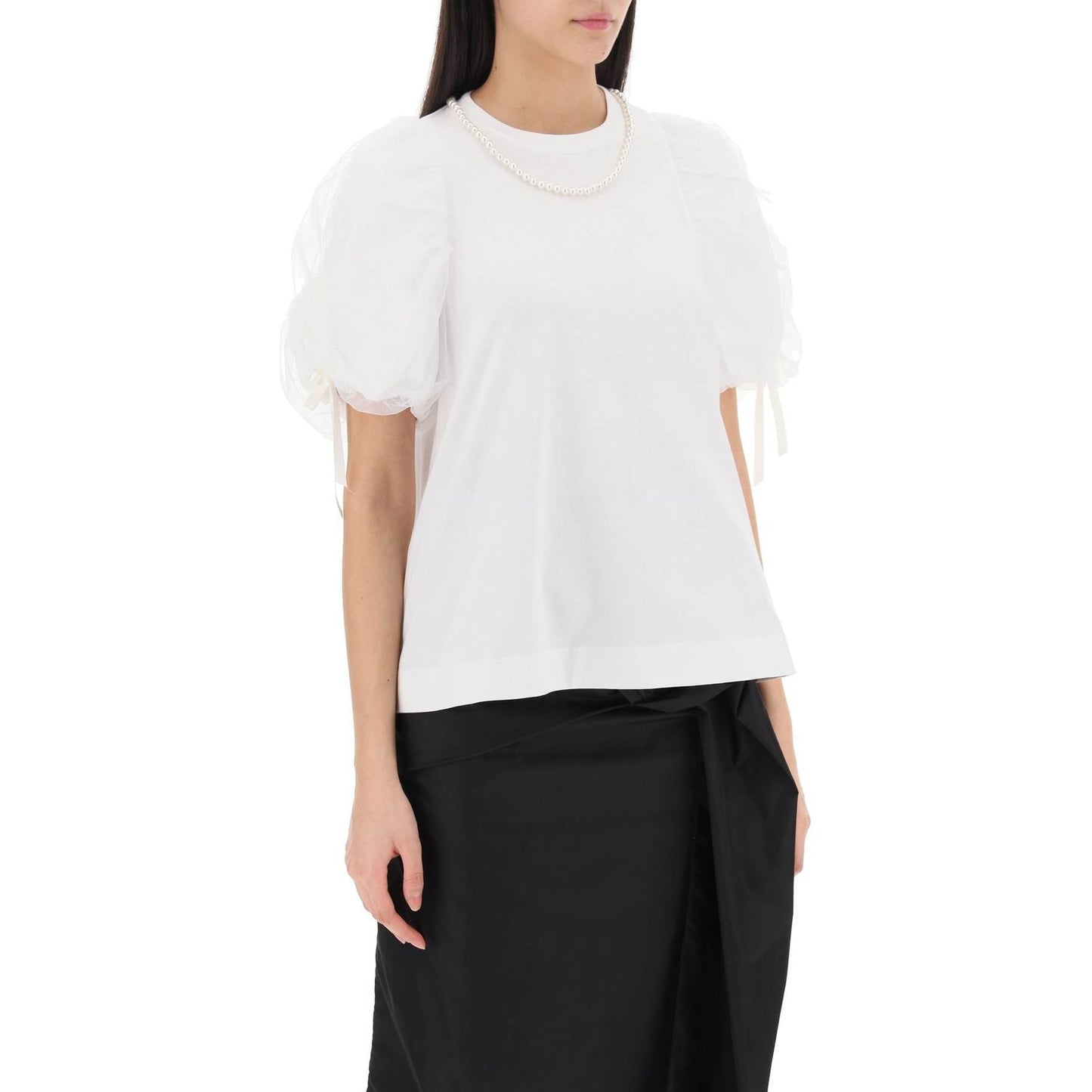 Simone Rocha puff sleeves t-shirt Topwear Simone Rocha