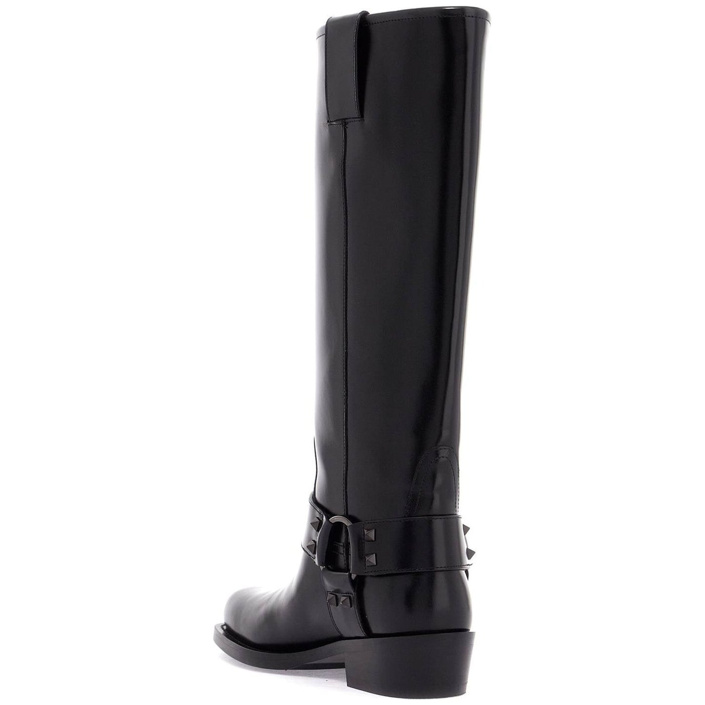 Valentino Garavani rockstud biker boot Boots Valentino Garavani