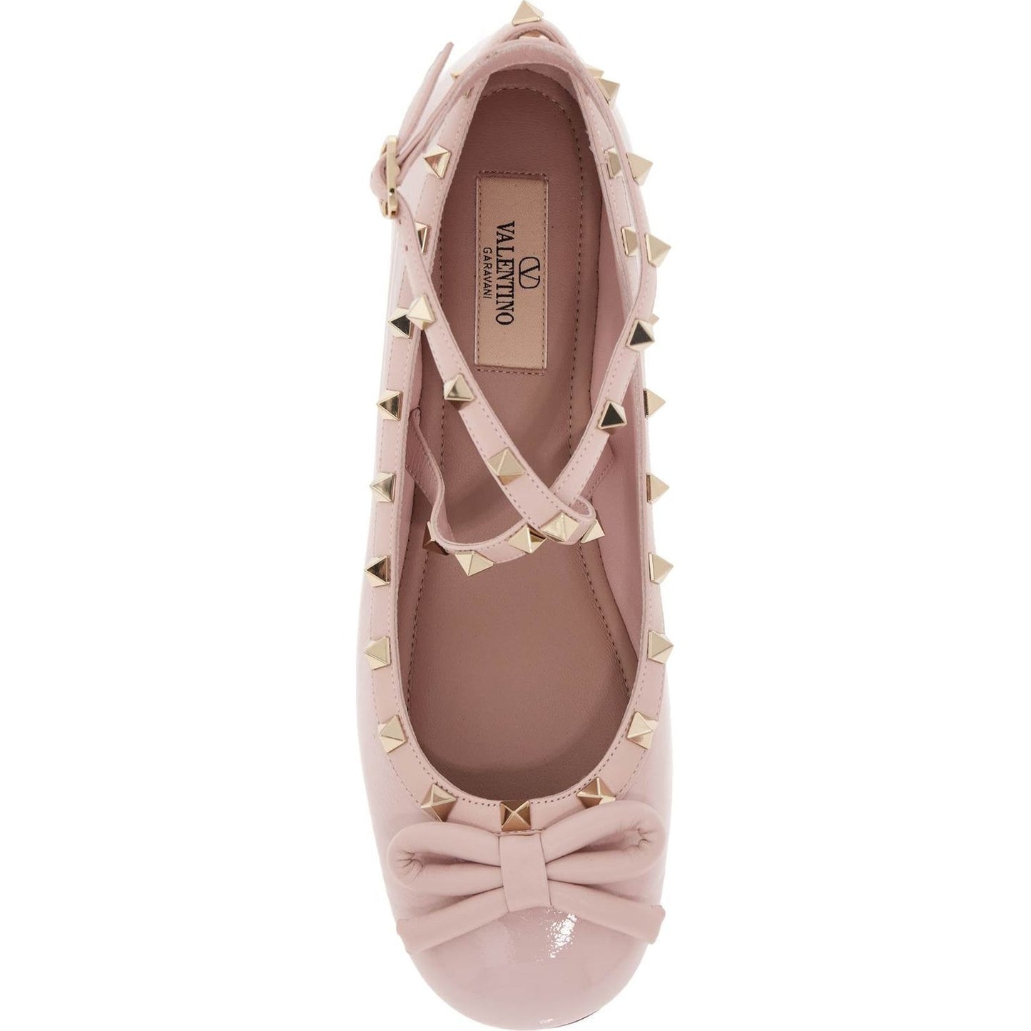 Valentino Garavani 'patent leather rockstud Flat Shoes Valentino Garavani