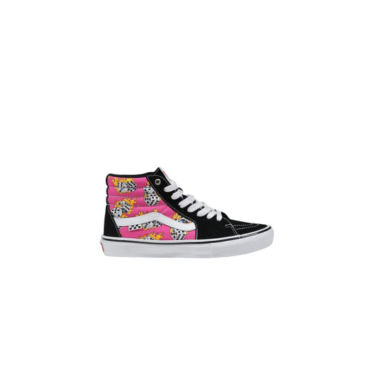 Vans Pink Suede Leather High Top Sneakers Vans