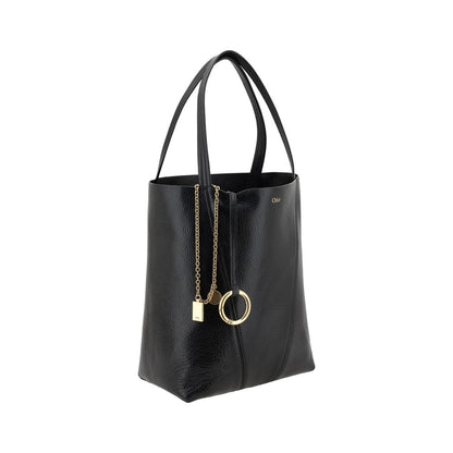 Chloé Black Calf Leather Bos Taurus Shoulder Bag