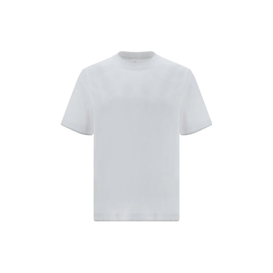 Brunello Cucinelli White Cotton T-Shirt